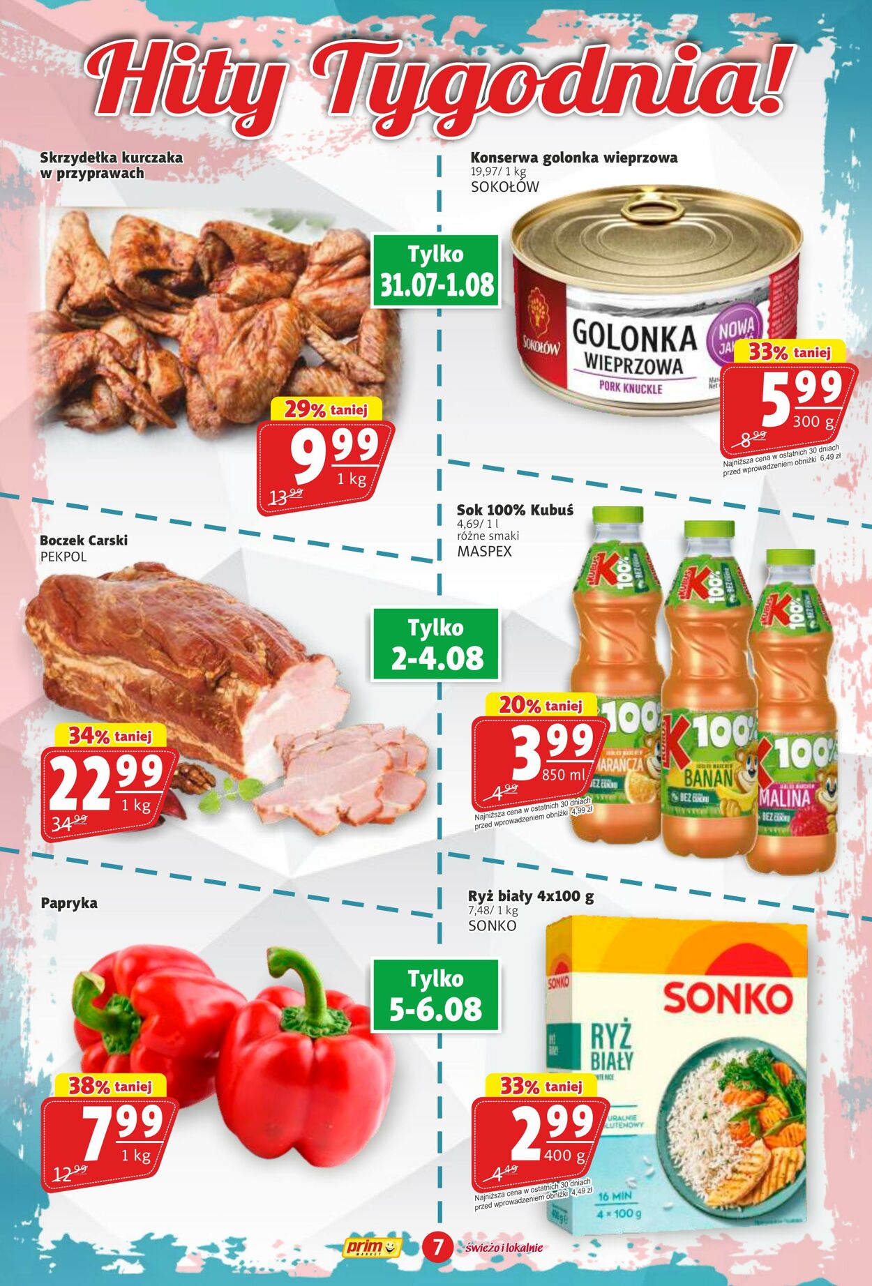 Gazetka Prim Market 31.07.2025 - 06.08.2025