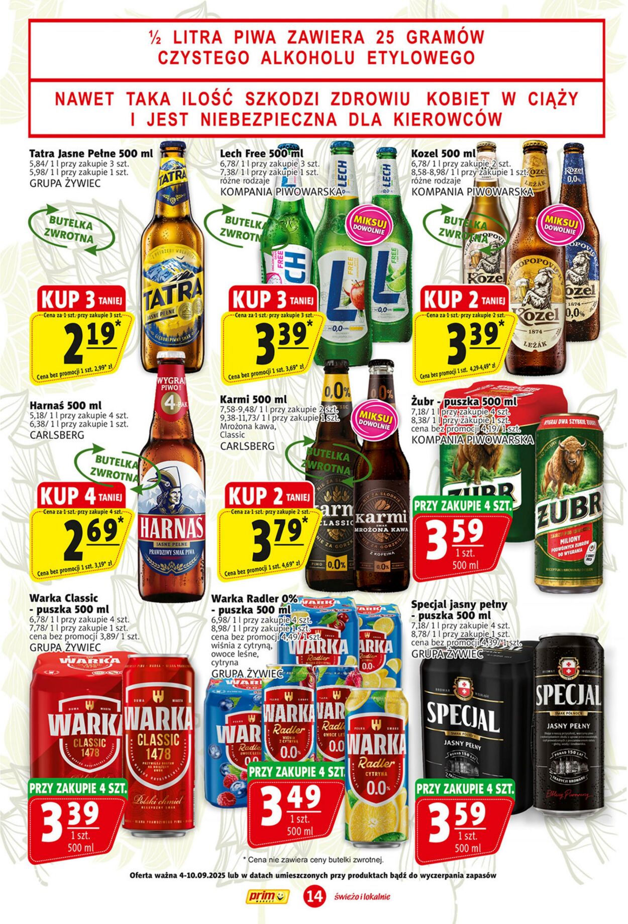 Gazetka Prim Market 04.09.2025 - 10.09.2025