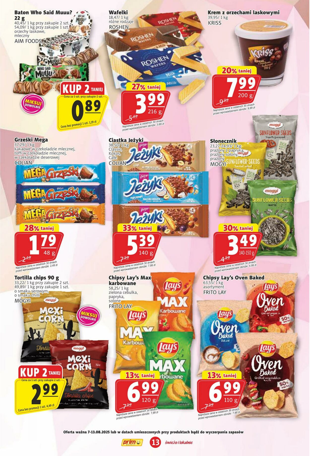 Gazetka Prim Market 07.08.2025 - 13.08.2025