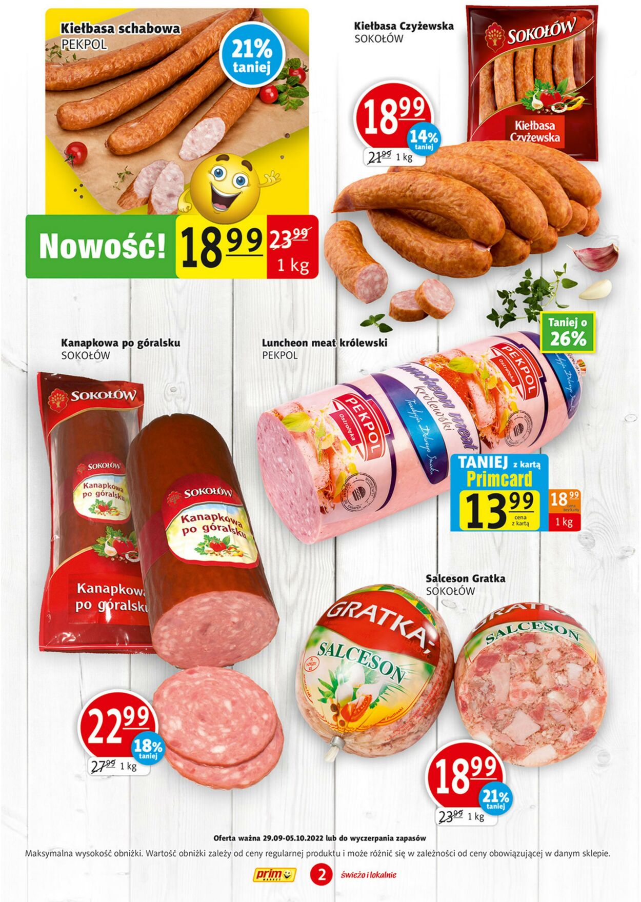 Gazetka Prim Market 29.09.2022 - 05.10.2022