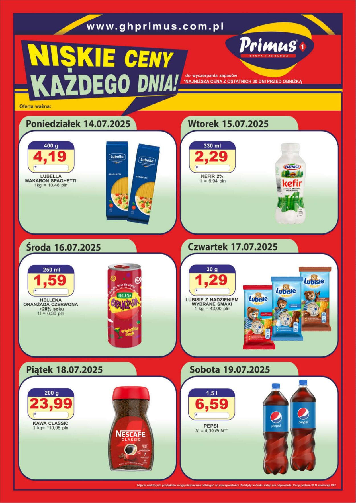 Gazetka Primus 21.07.2025 - 03.08.2025