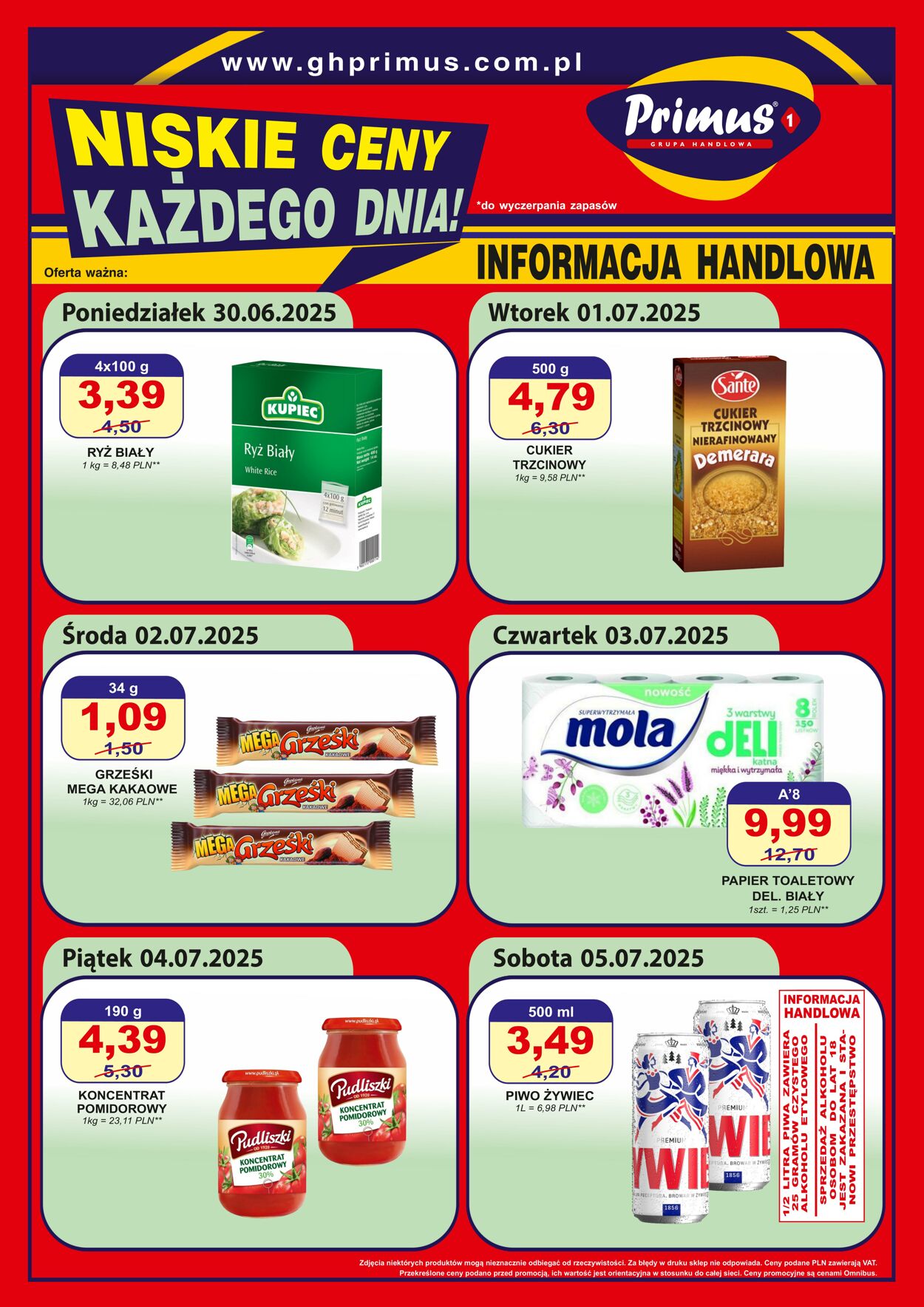 Gazetka Primus 07.07.2025 - 20.07.2025