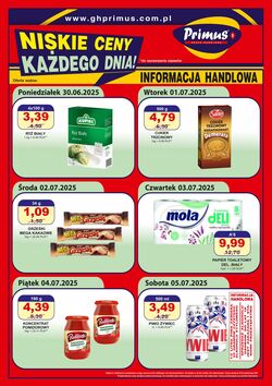 Gazetka Primus 30.06.2025 - 13.07.2025