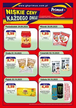 Gazetka Primus 06.10.2025 - 19.10.2025