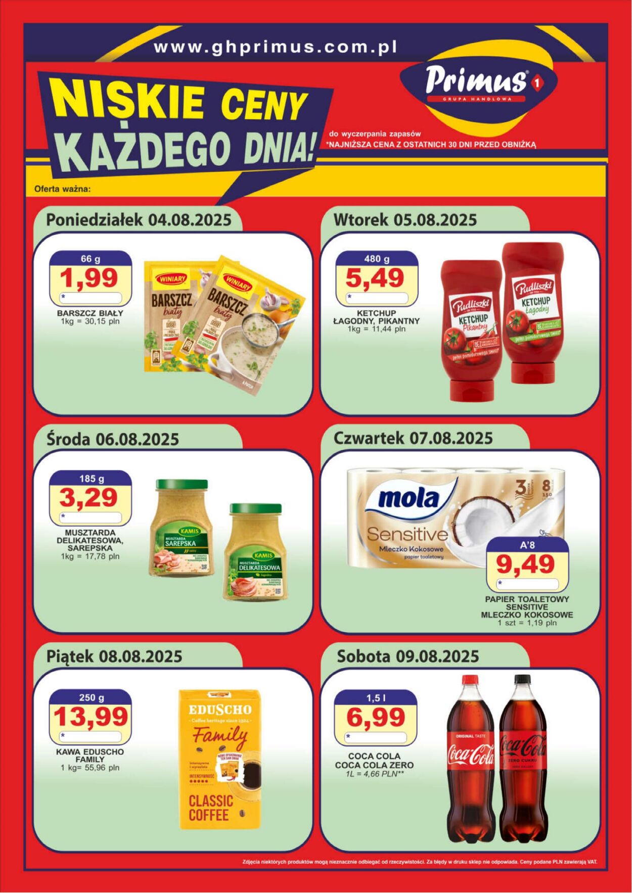 Gazetka Primus 04.08.2025 - 17.08.2025