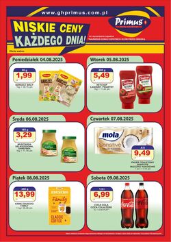 Gazetka Primus 21.07.2025 - 03.08.2025