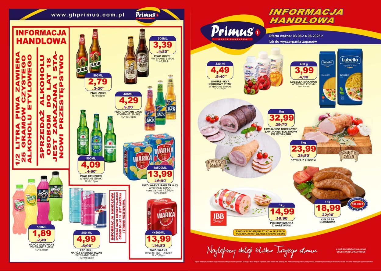 Gazetka Primus 09.06.2025 - 22.06.2025