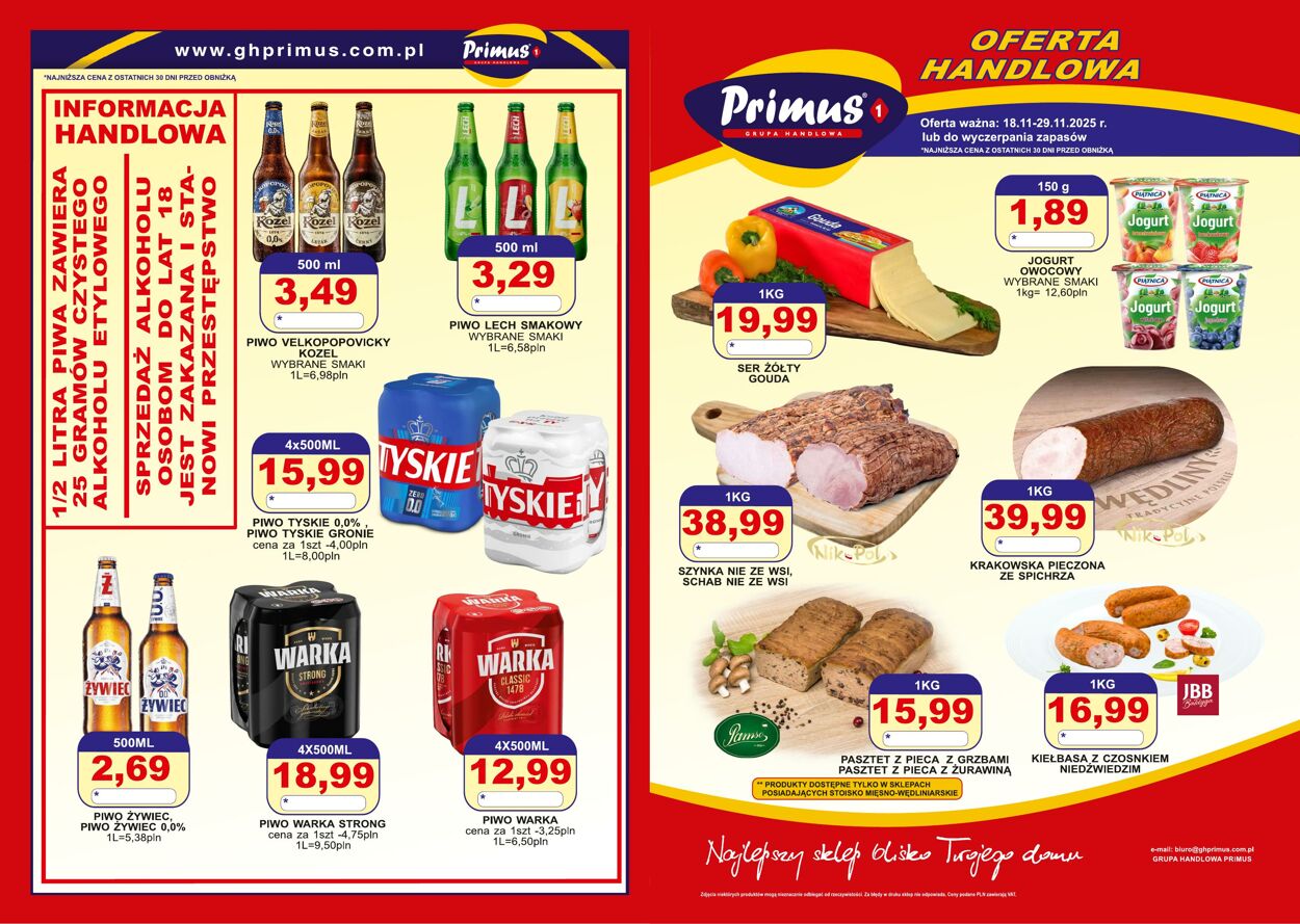 Gazetka Primus 24.11.2025 - 07.12.2025