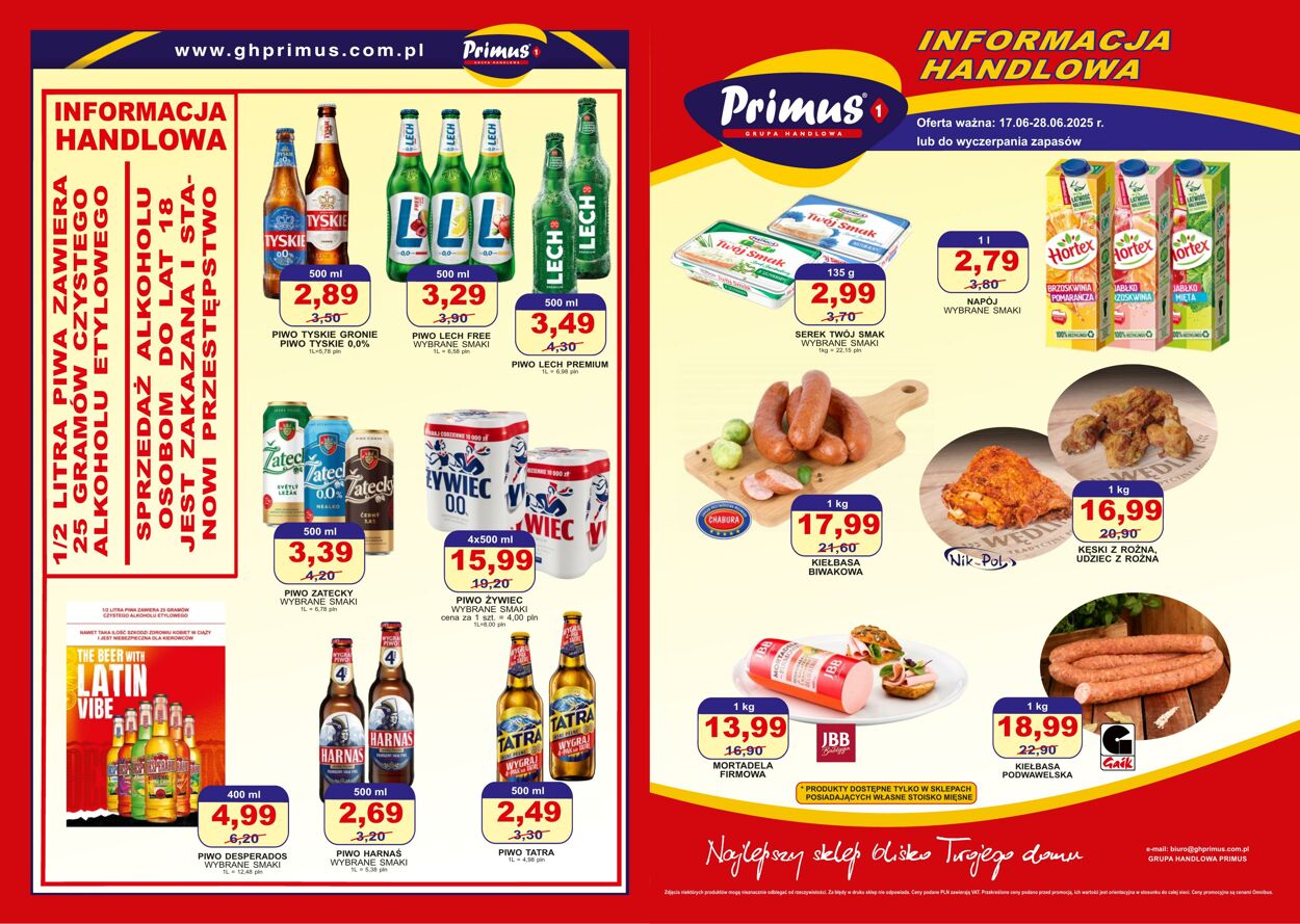 Gazetka Primus 30.06.2025 - 13.07.2025