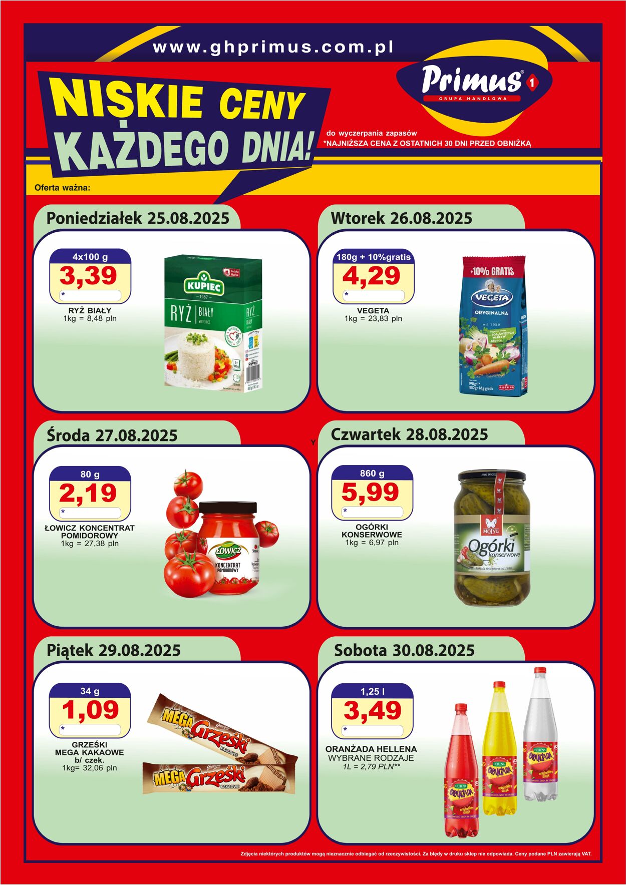 Gazetka Primus 25.08.2025 - 07.09.2025