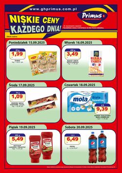 Gazetka Primus 15.09.2025 - 28.09.2025