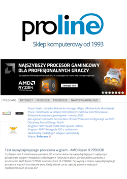 Gazetka Proline 20.03.2023 - 03.04.2023