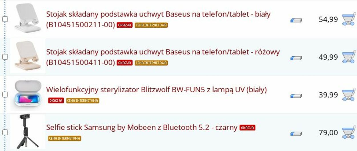 Gazetka Proline 13.10.2025 - 22.10.2025
