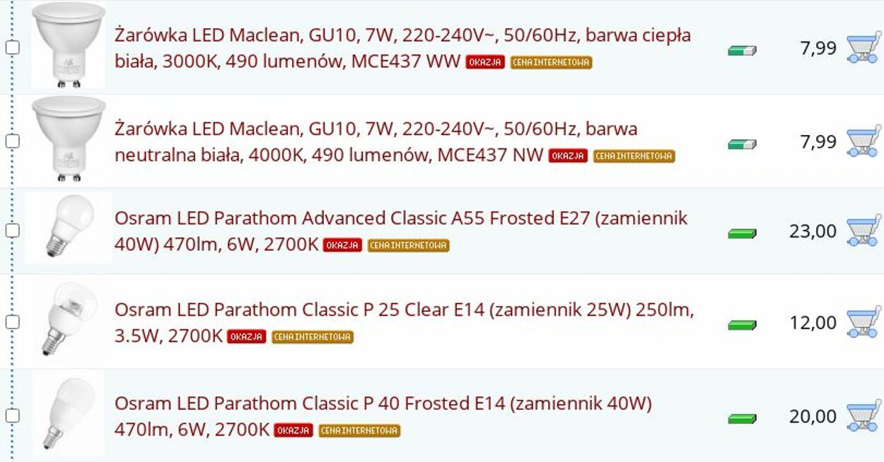 Gazetka Proline 13.10.2025 - 22.10.2025
