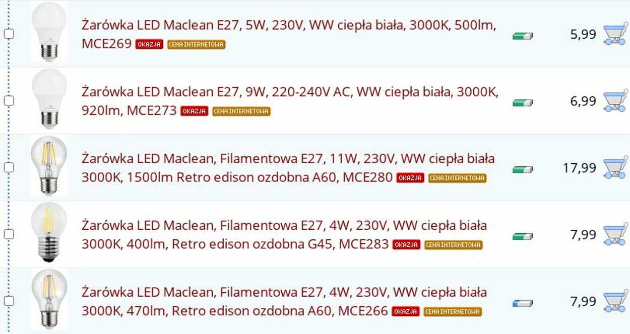 Gazetka Proline 01.09.2025 - 10.09.2025