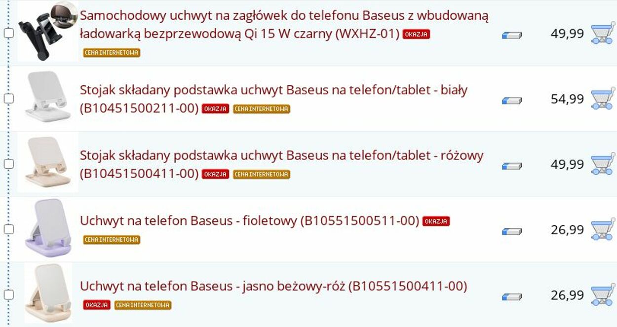 Gazetka Proline 01.09.2025 - 10.09.2025
