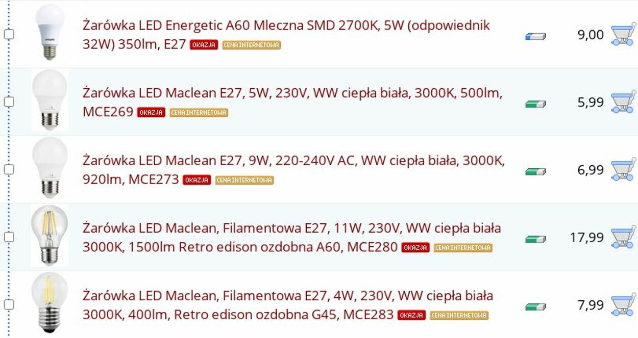 Gazetka Proline 29.09.2025 - 08.10.2025