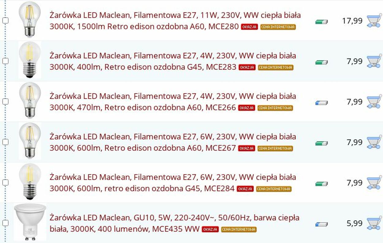 Gazetka Proline 03.11.2025 - 12.11.2025