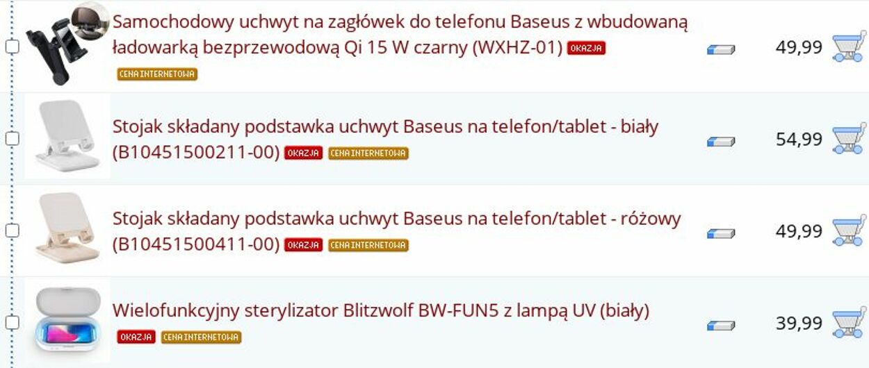Gazetka Proline 22.09.2025 - 01.10.2025