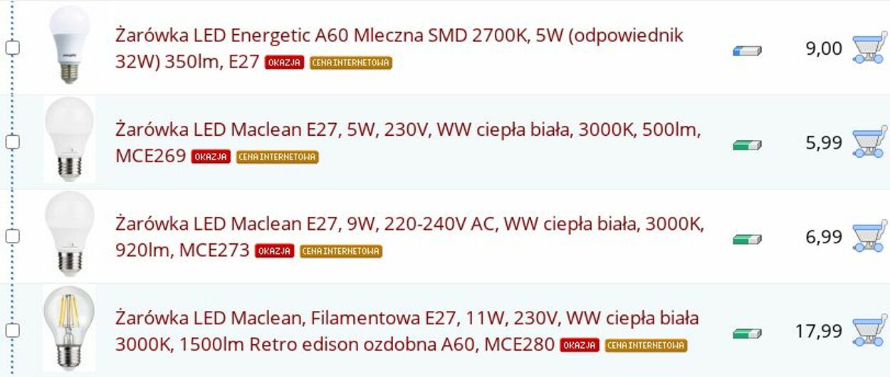 Gazetka Proline 20.10.2025 - 29.10.2025