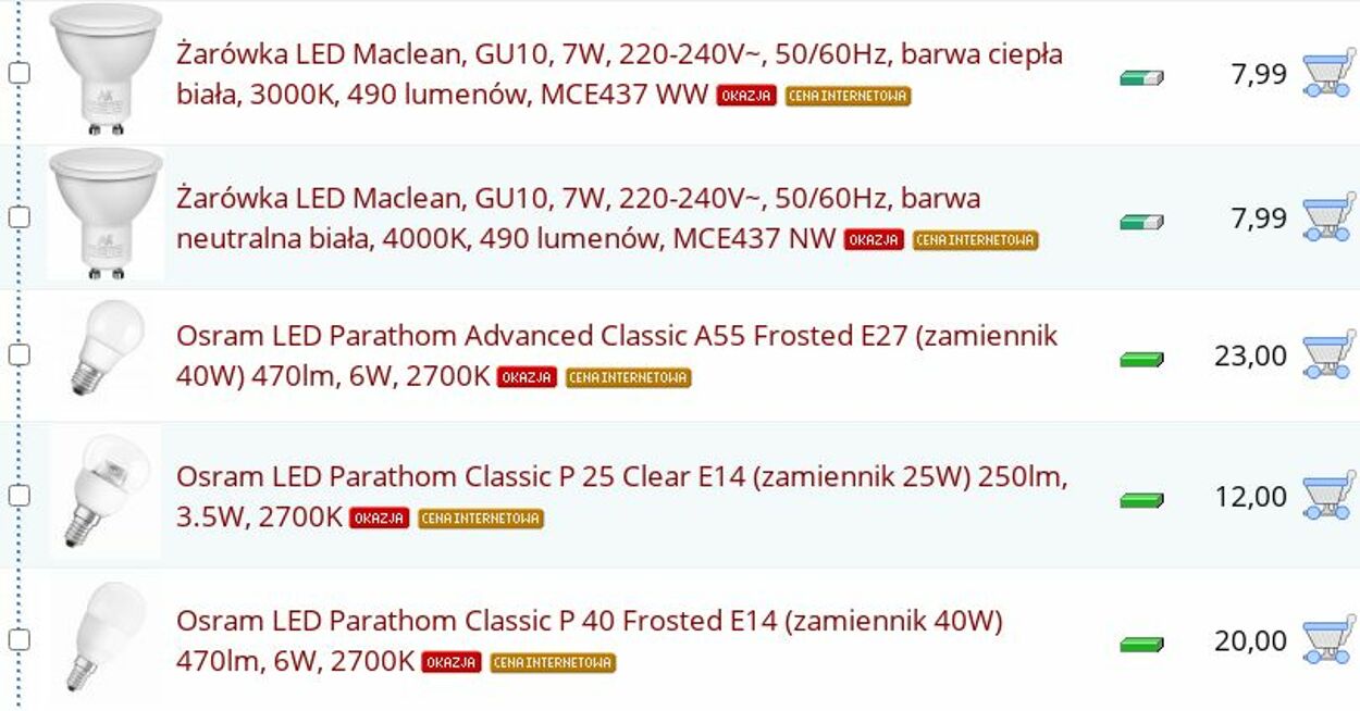 Gazetka Proline 20.10.2025 - 29.10.2025