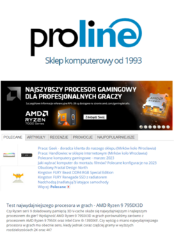 Gazetka Proline 07.07.2025 - 16.07.2025