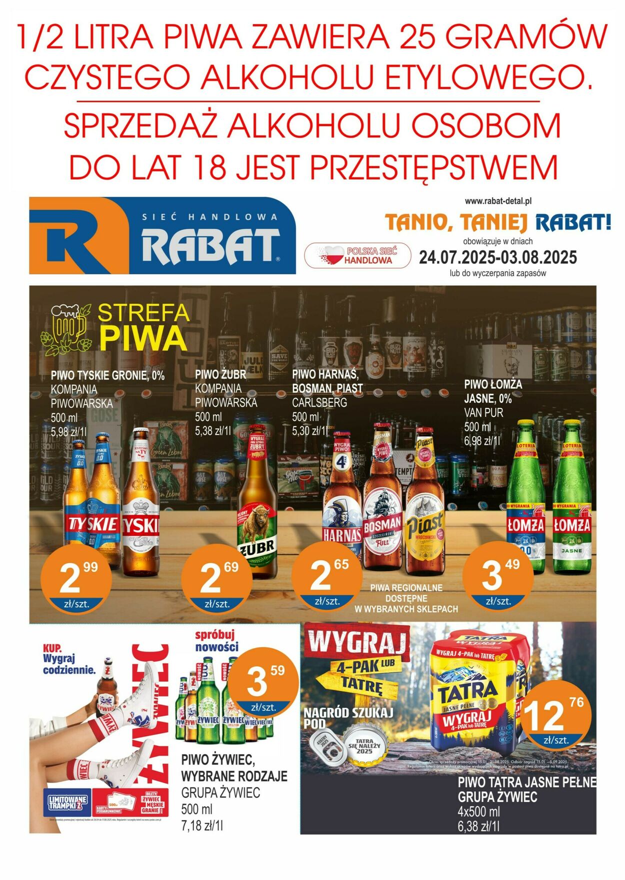 Gazetka Rabat 24.07.2025 - 03.08.2025
