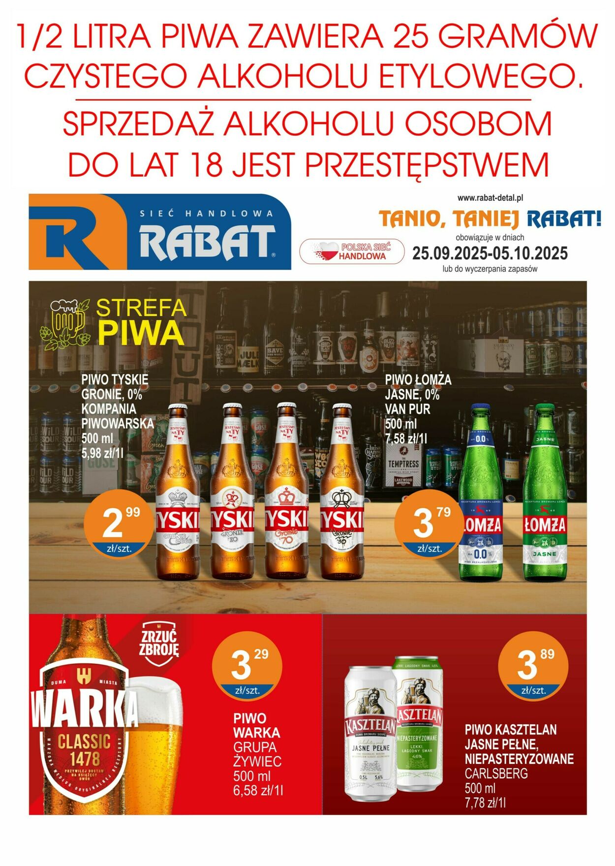 Gazetka Rabat 25.09.2025 - 05.10.2025