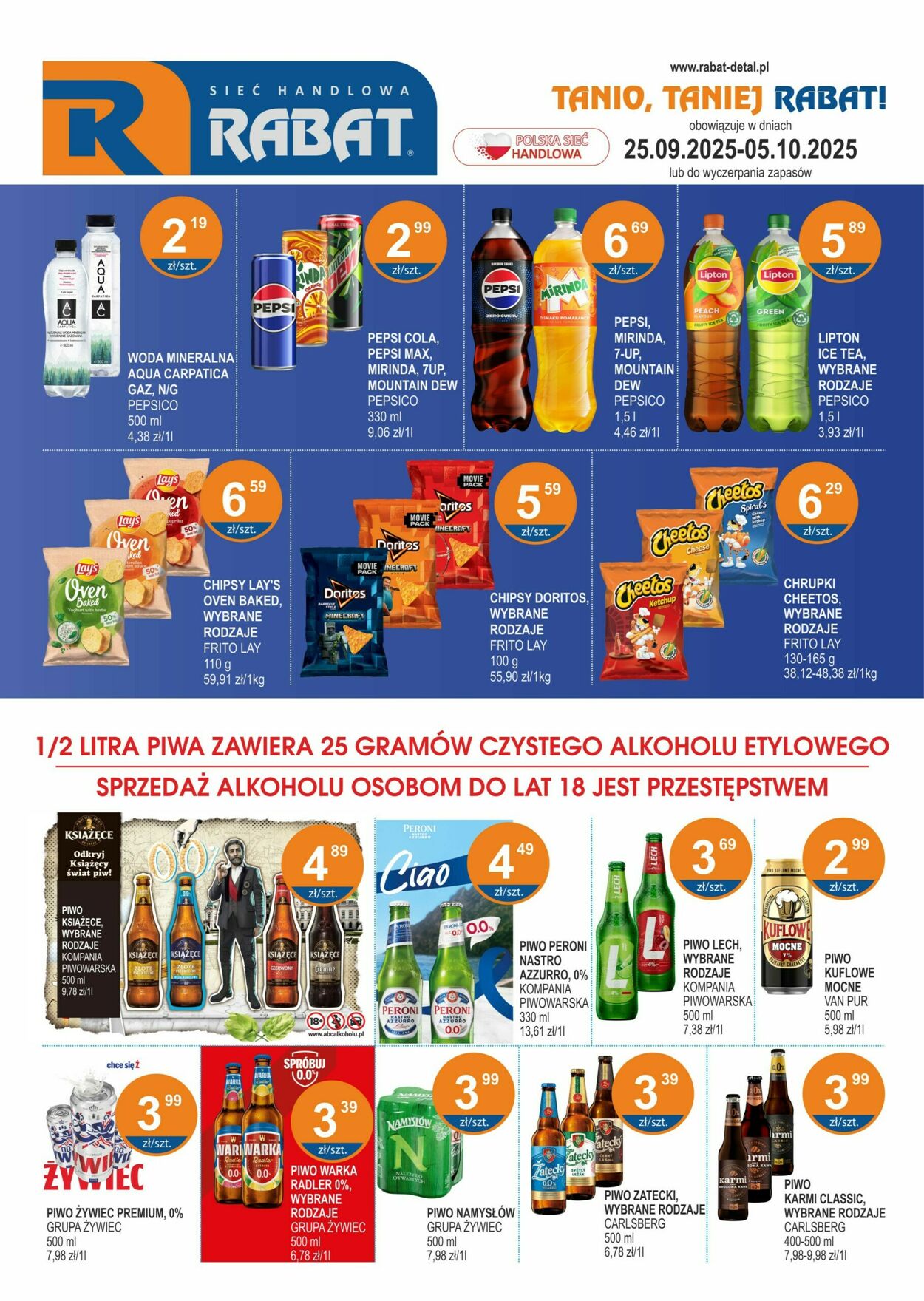 Gazetka Rabat 25.09.2025 - 05.10.2025