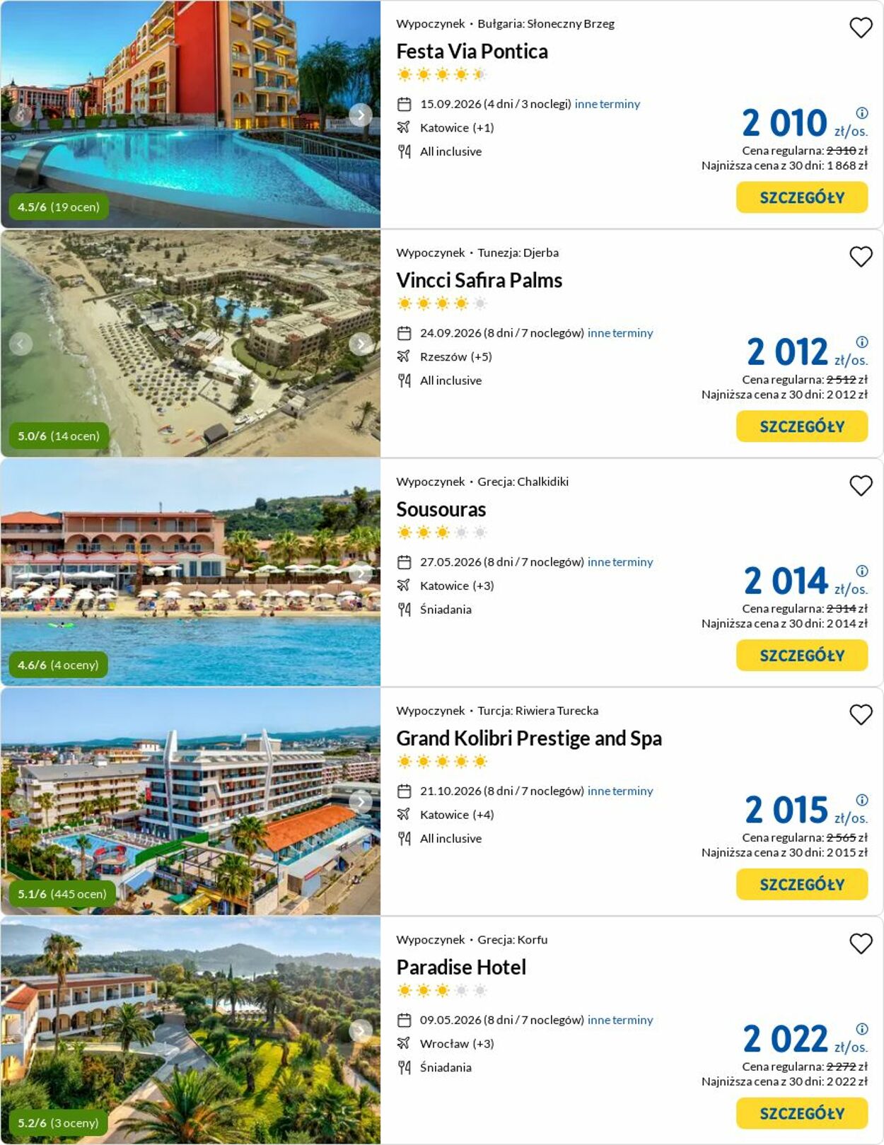 Gazetka Rainbow Tours 24.11.2025 - 03.12.2025