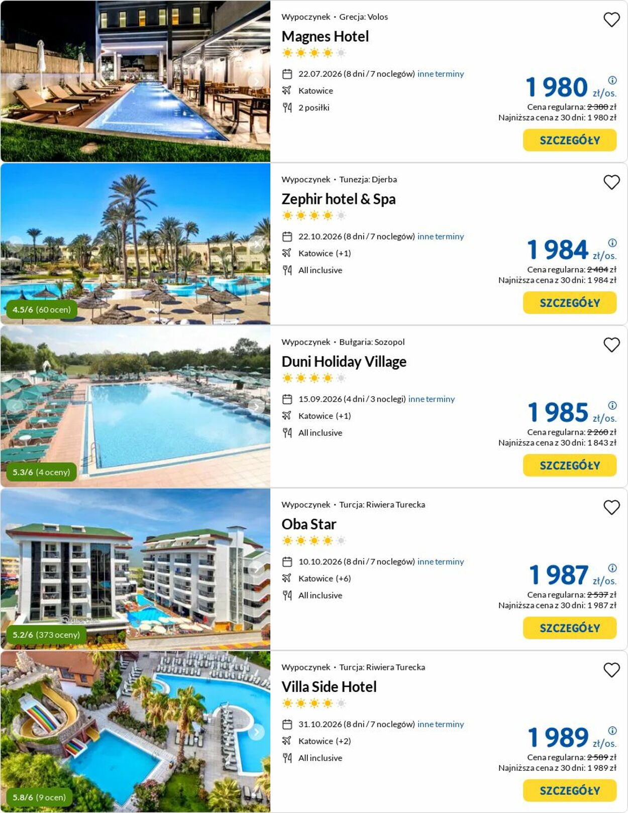 Gazetka Rainbow Tours 24.11.2025 - 03.12.2025