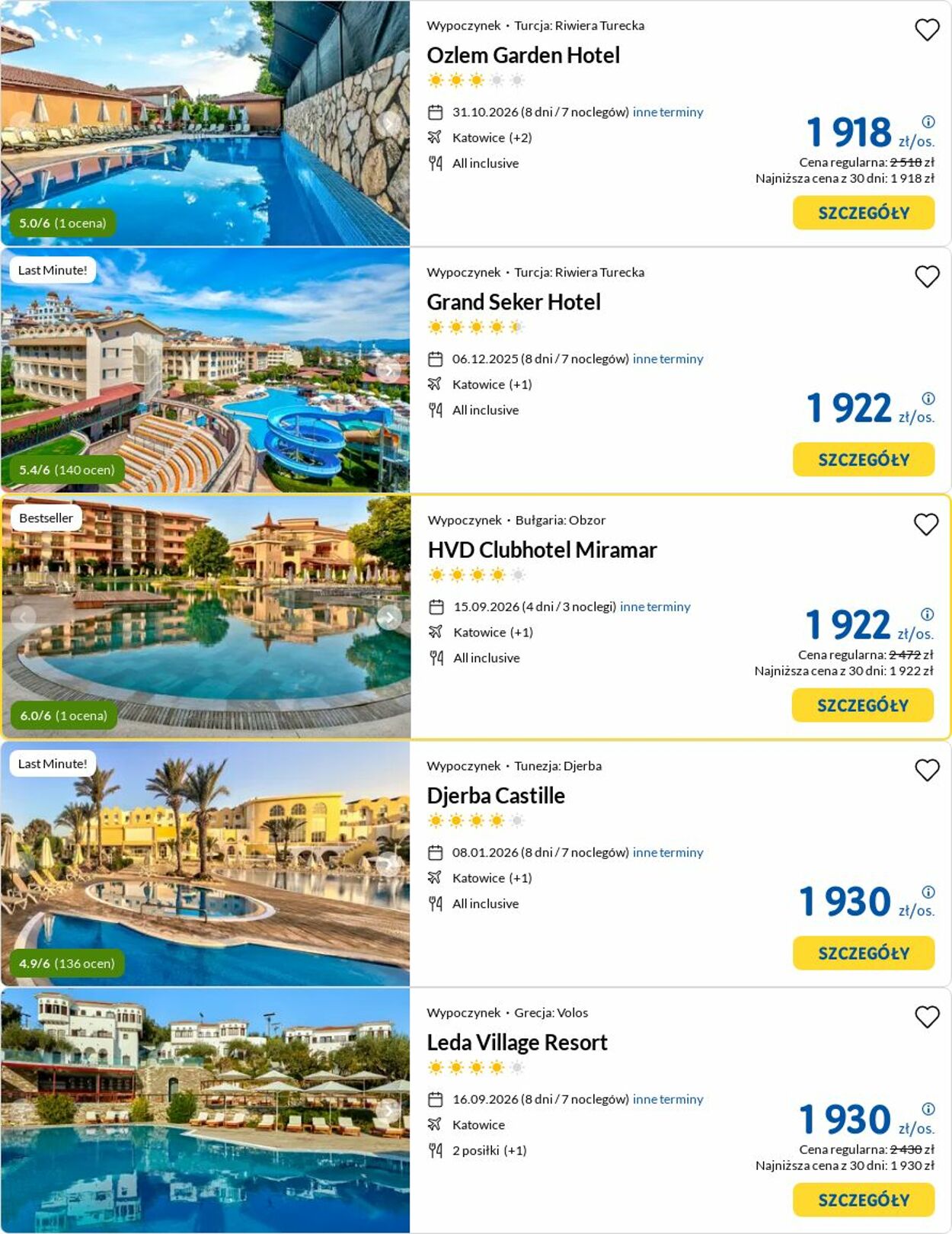 Gazetka Rainbow Tours 24.11.2025 - 03.12.2025