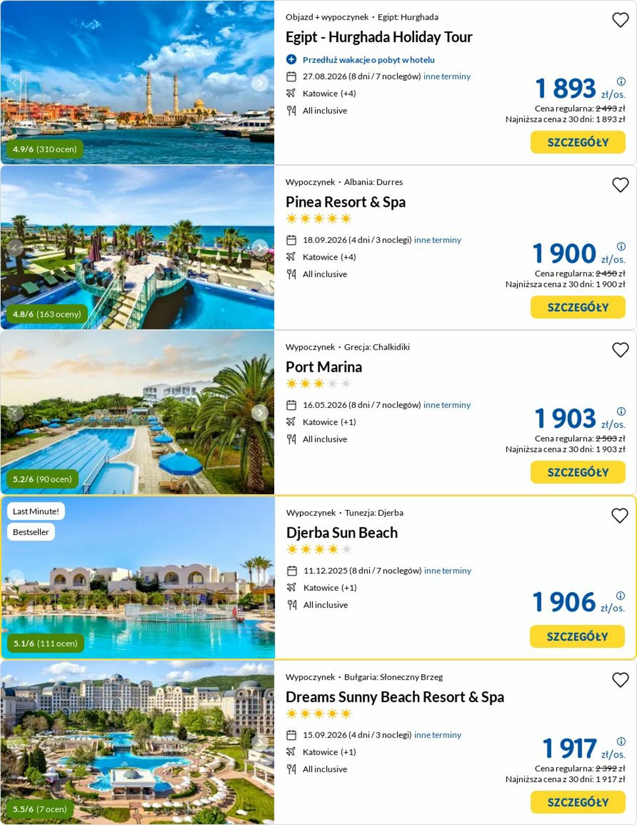 Gazetka Rainbow Tours 24.11.2025 - 03.12.2025