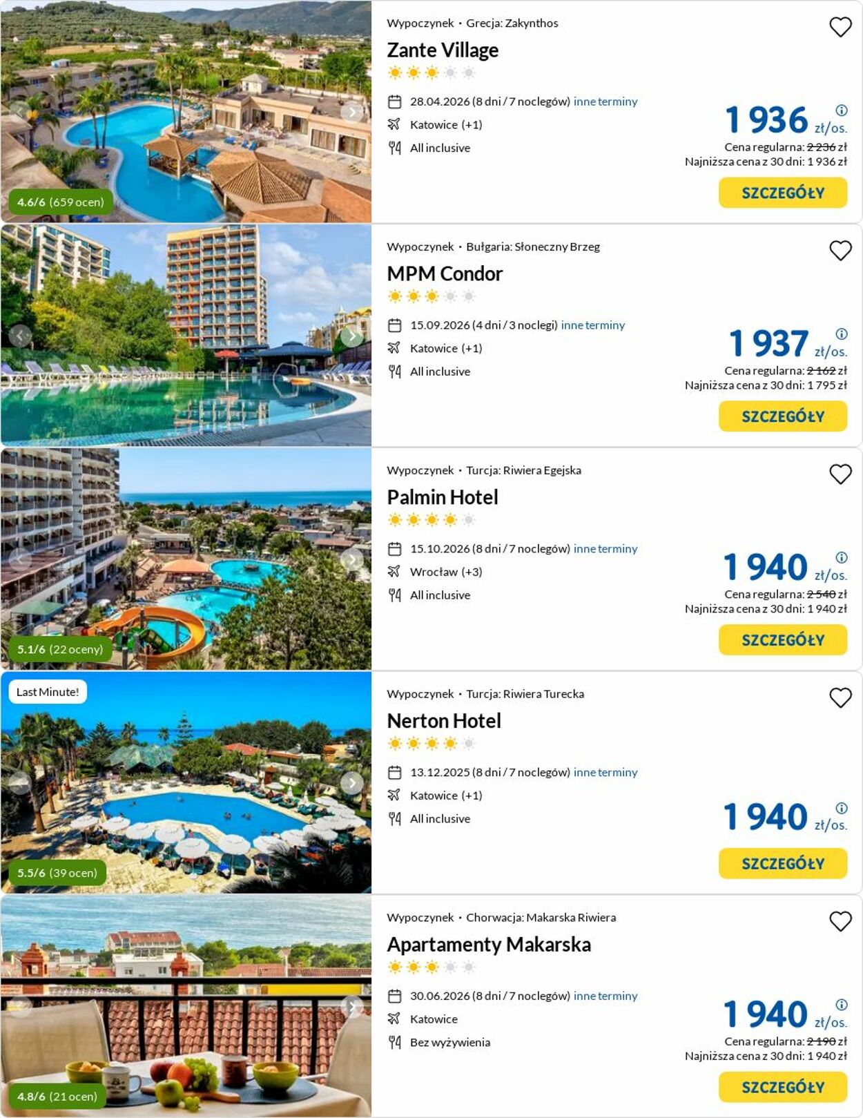 Gazetka Rainbow Tours 24.11.2025 - 03.12.2025