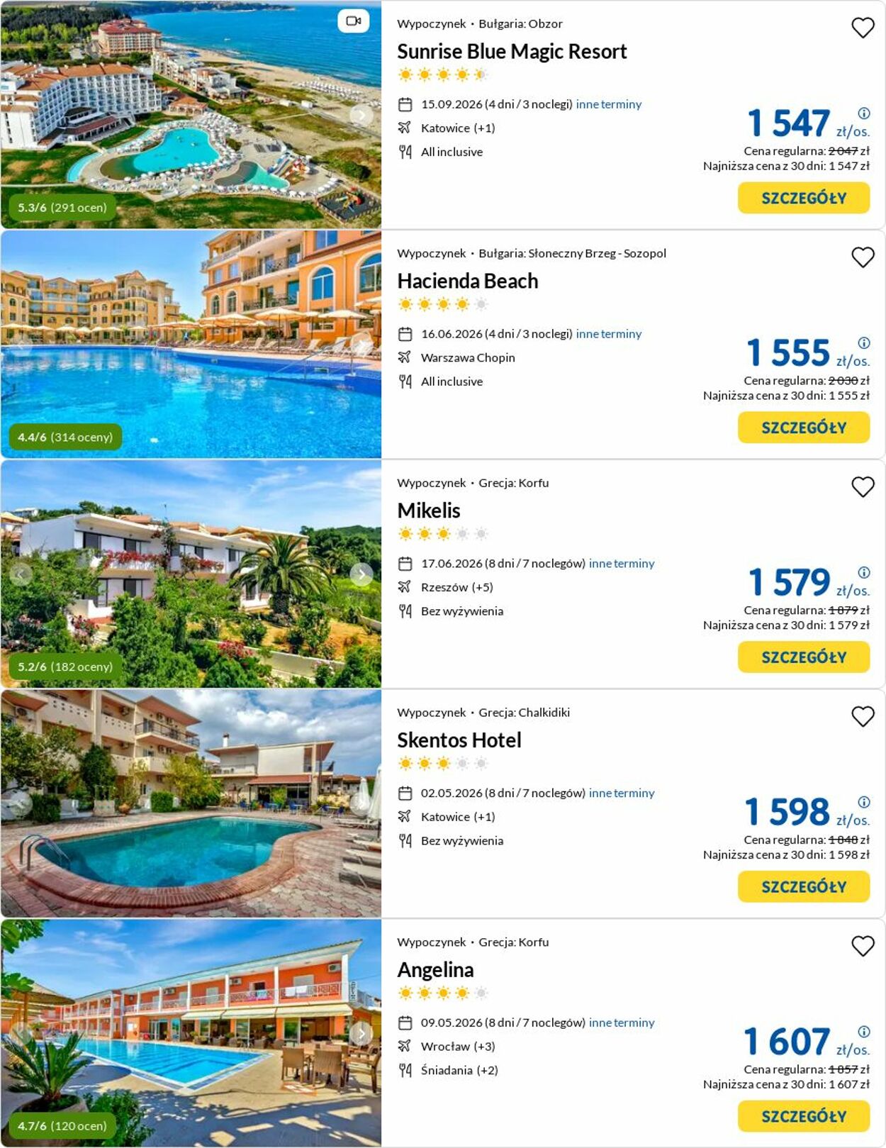 Gazetka Rainbow Tours 24.11.2025 - 03.12.2025
