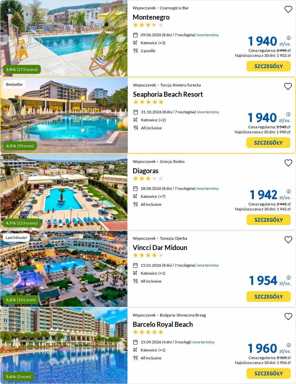 Gazetka Rainbow Tours 24.11.2025 - 03.12.2025