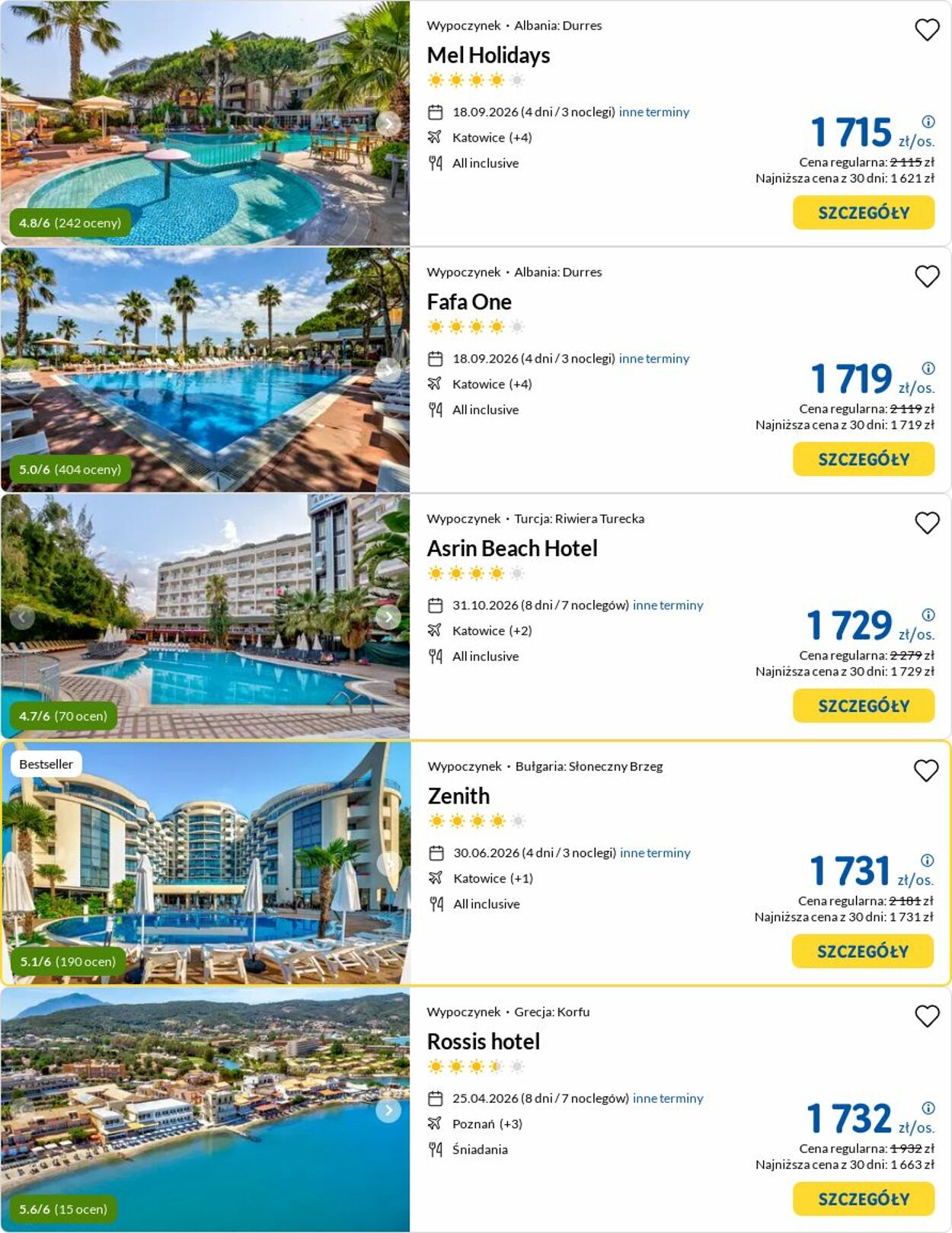 Gazetka Rainbow Tours 24.11.2025 - 03.12.2025