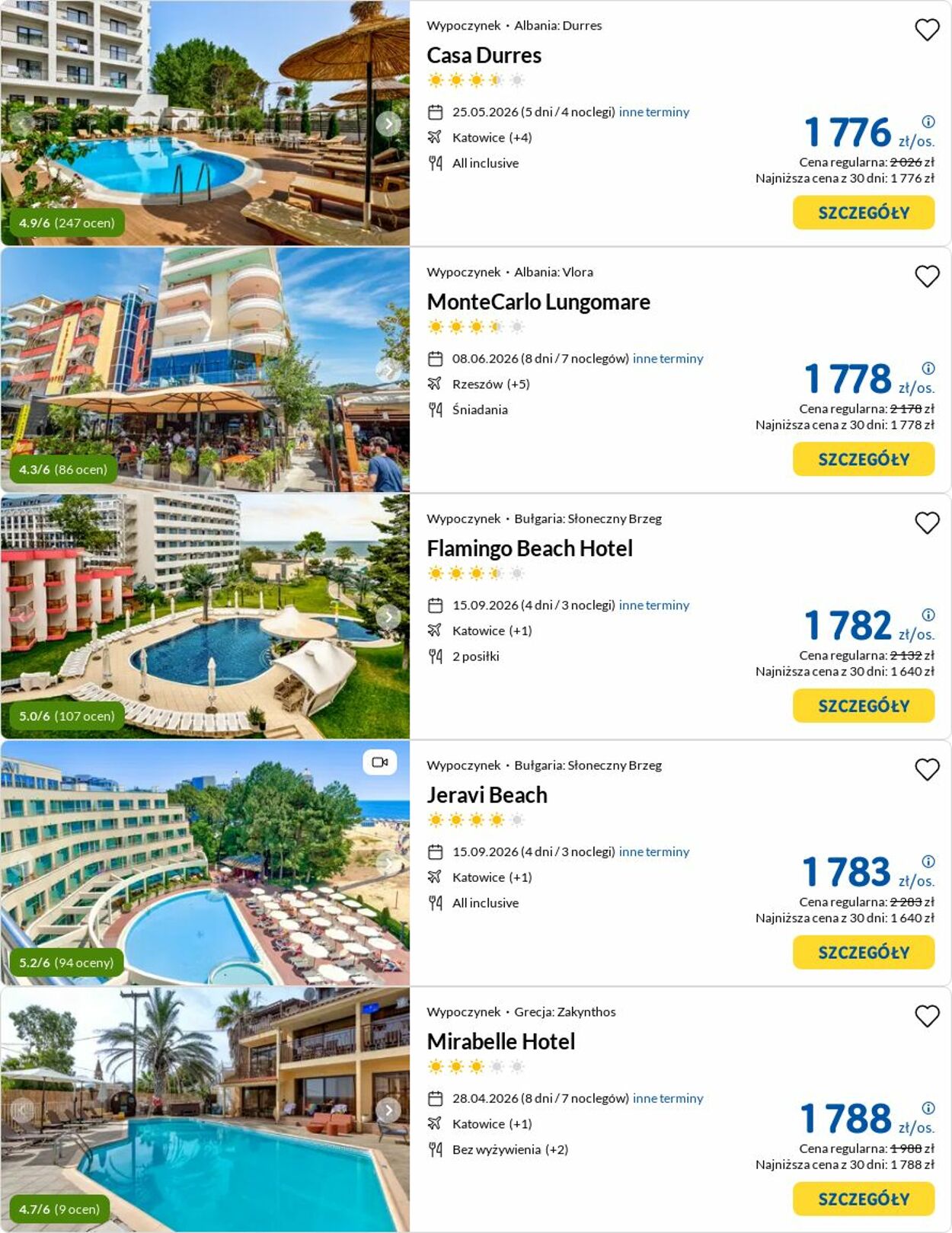 Gazetka Rainbow Tours 24.11.2025 - 03.12.2025
