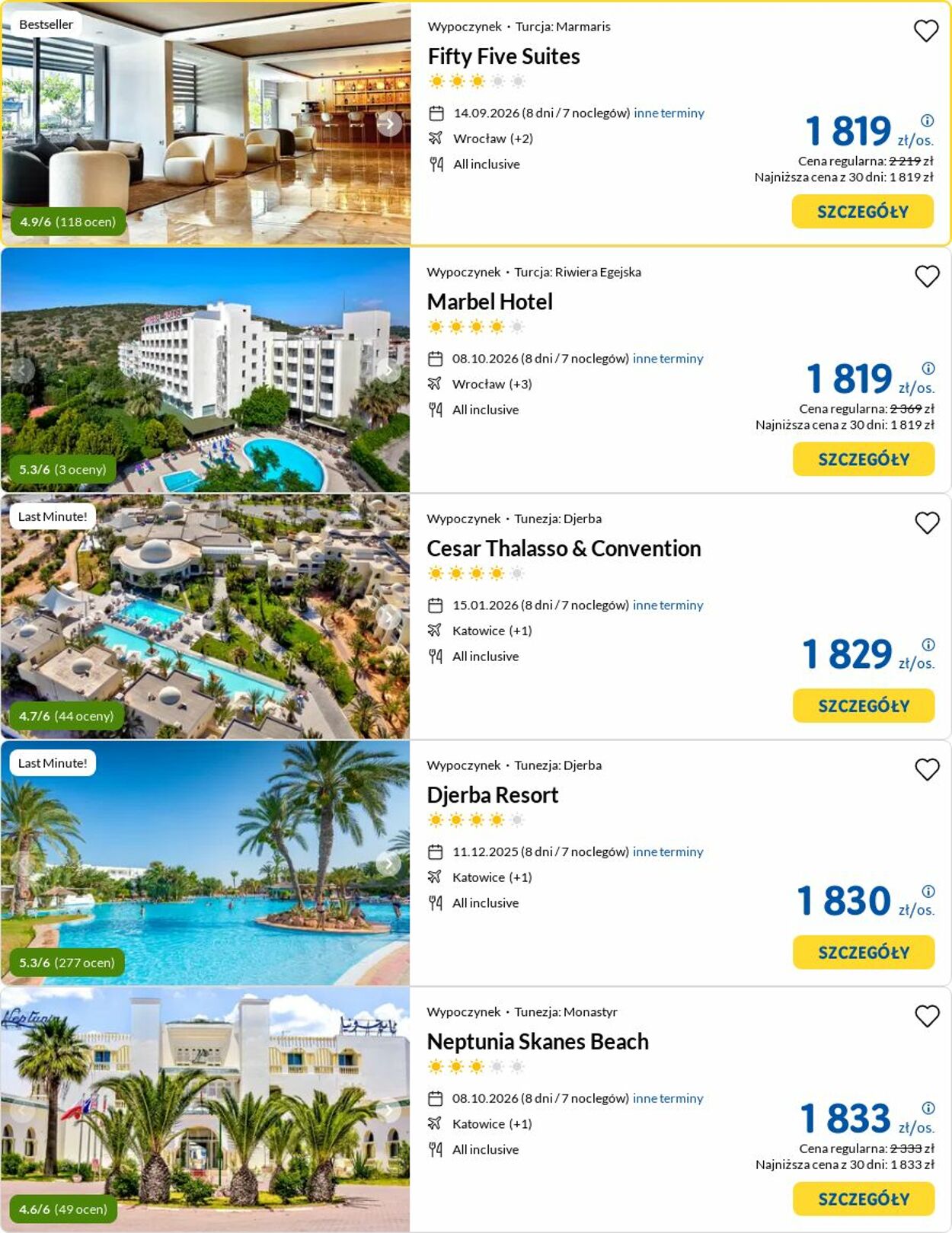 Gazetka Rainbow Tours 24.11.2025 - 03.12.2025