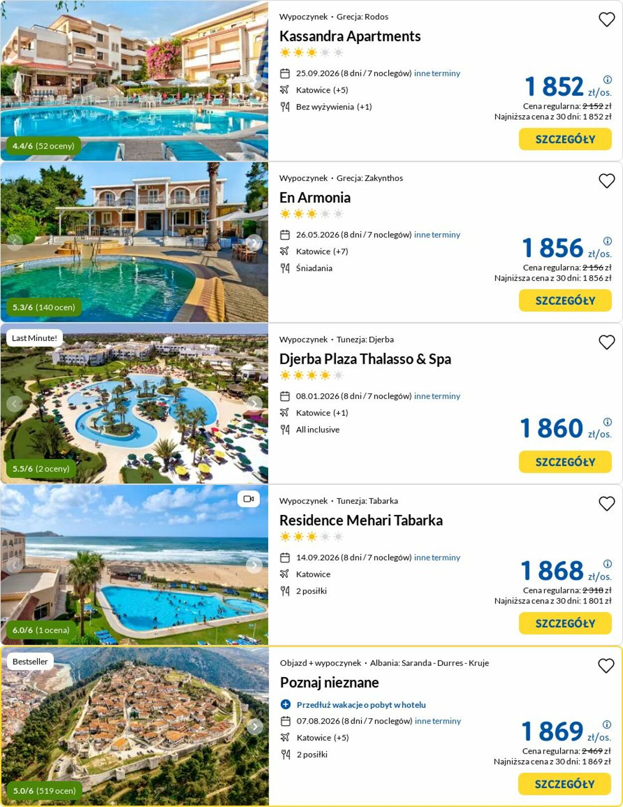 Gazetka Rainbow Tours 24.11.2025 - 03.12.2025