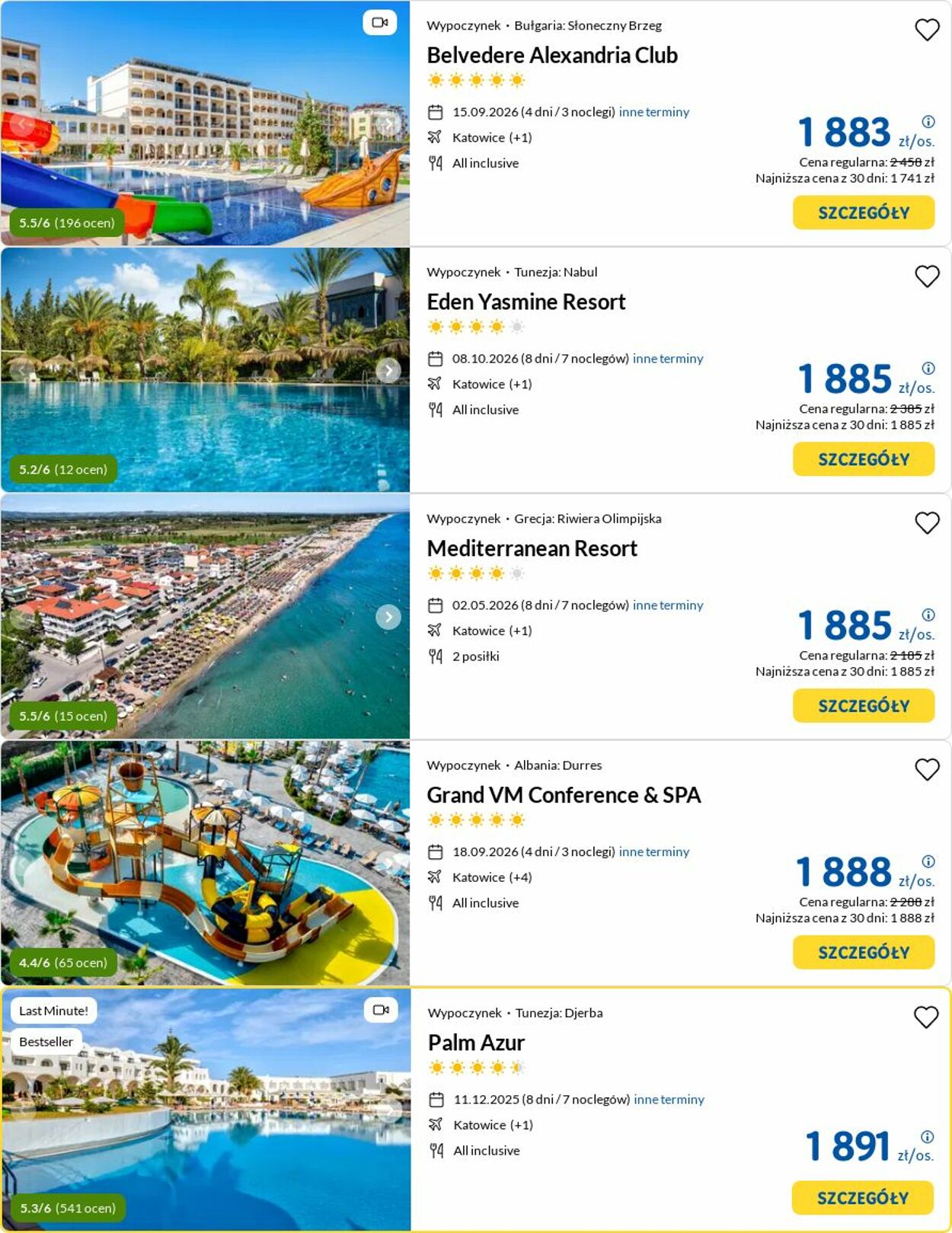 Gazetka Rainbow Tours 24.11.2025 - 03.12.2025