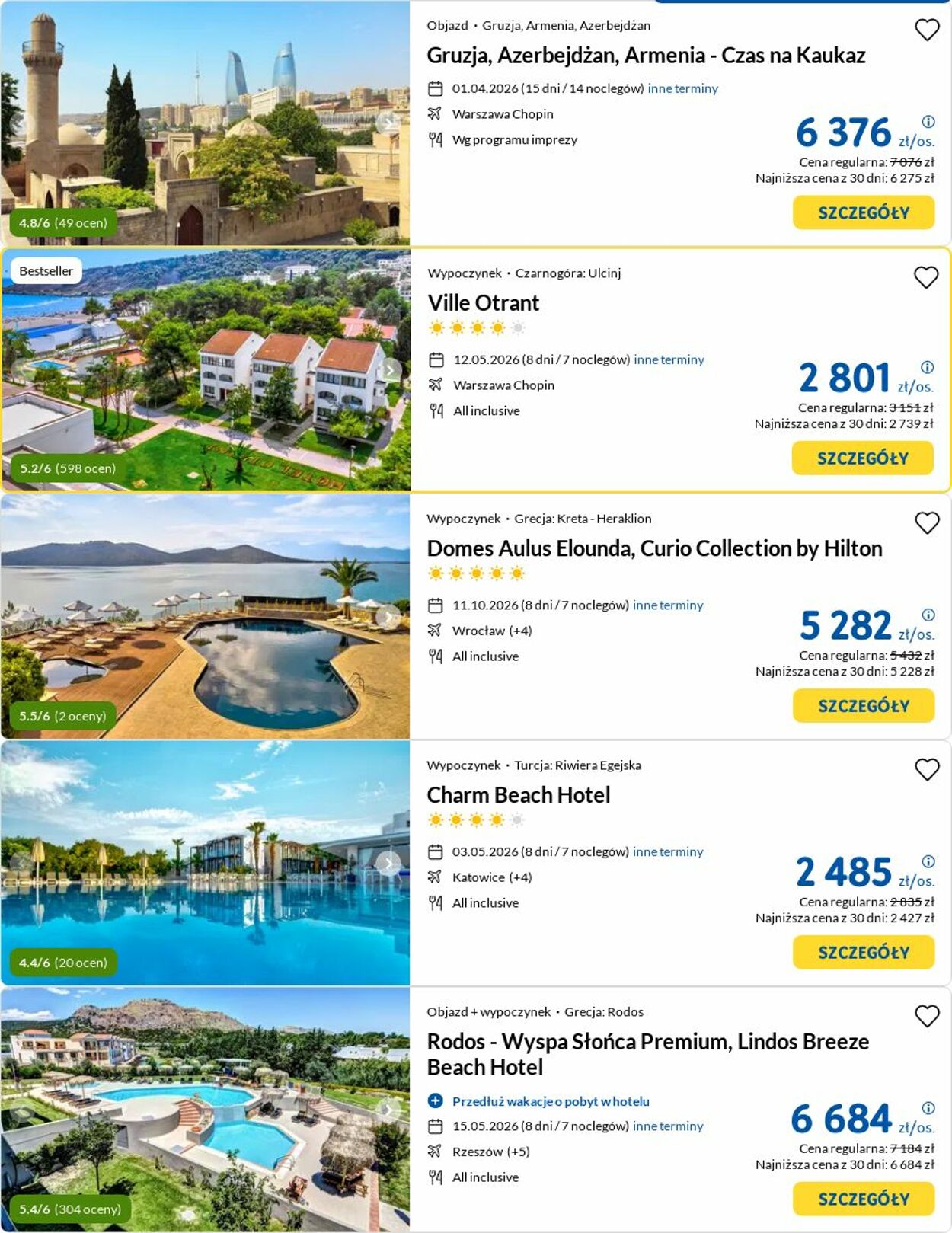 Gazetka Rainbow Tours 27.10.2025 - 05.11.2025