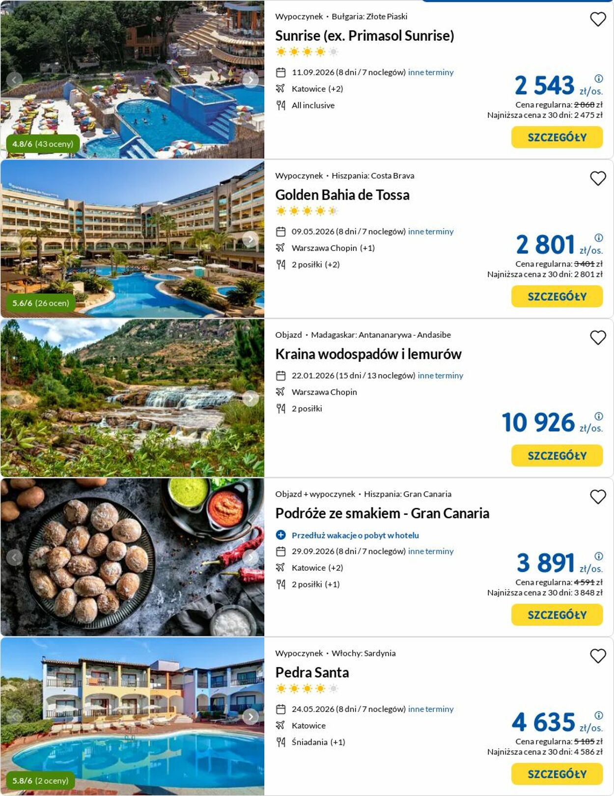 Gazetka Rainbow Tours 27.10.2025 - 05.11.2025