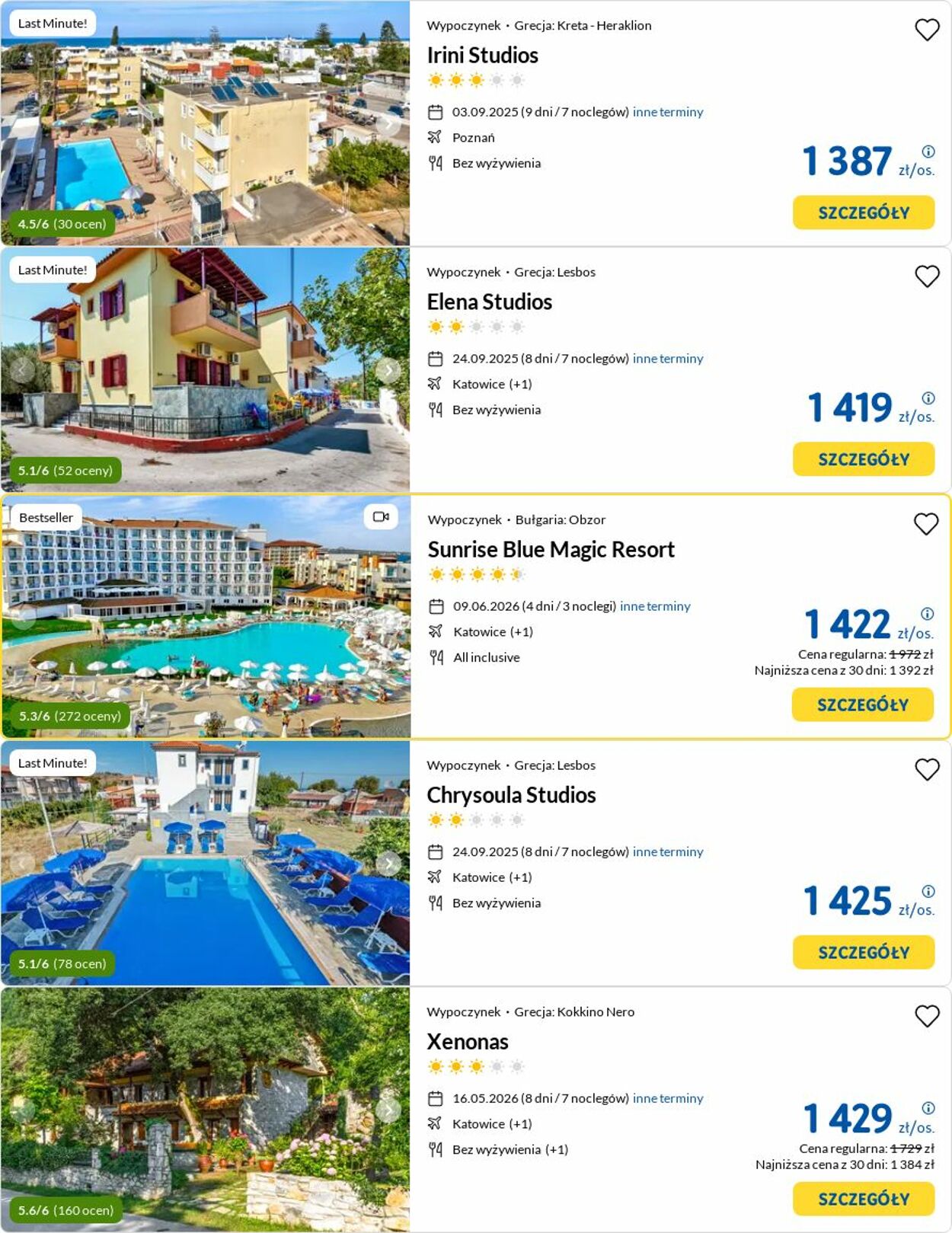 Gazetka Rainbow Tours 01.09.2025 - 10.09.2025