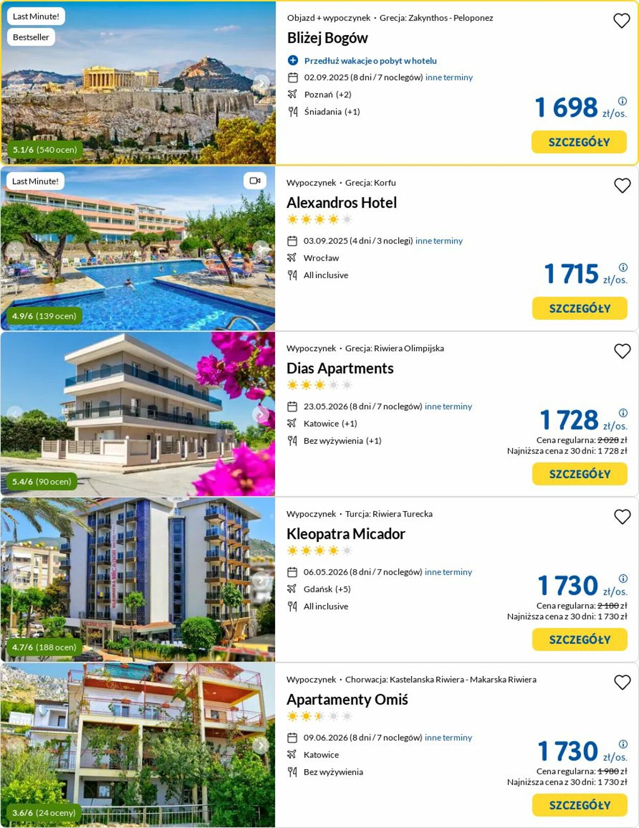 Gazetka Rainbow Tours 01.09.2025 - 10.09.2025
