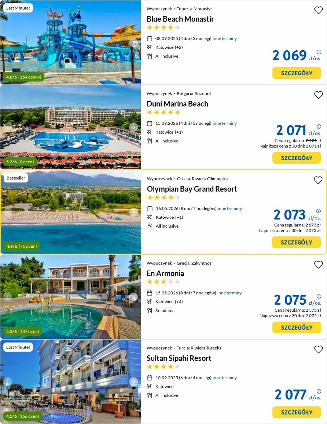 Gazetka Rainbow Tours 01.09.2025 - 10.09.2025