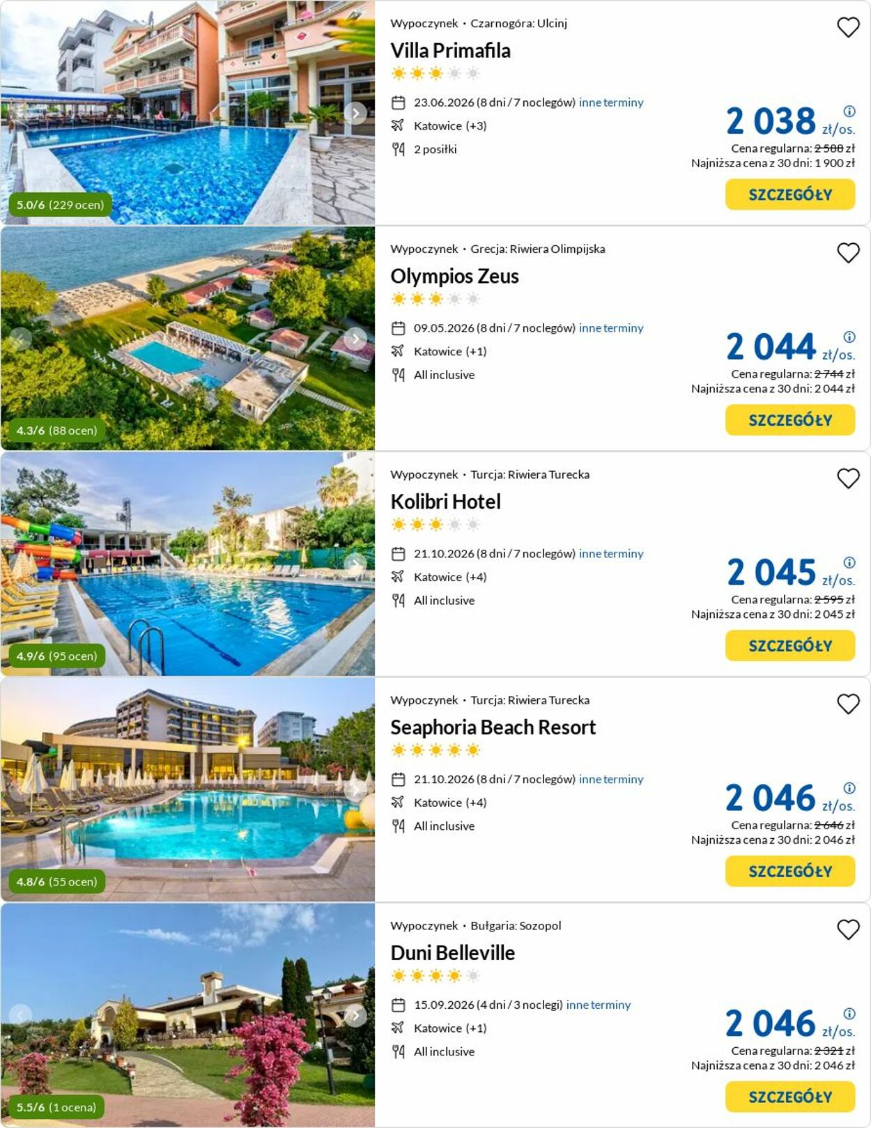 Gazetka Rainbow Tours 01.09.2025 - 10.09.2025