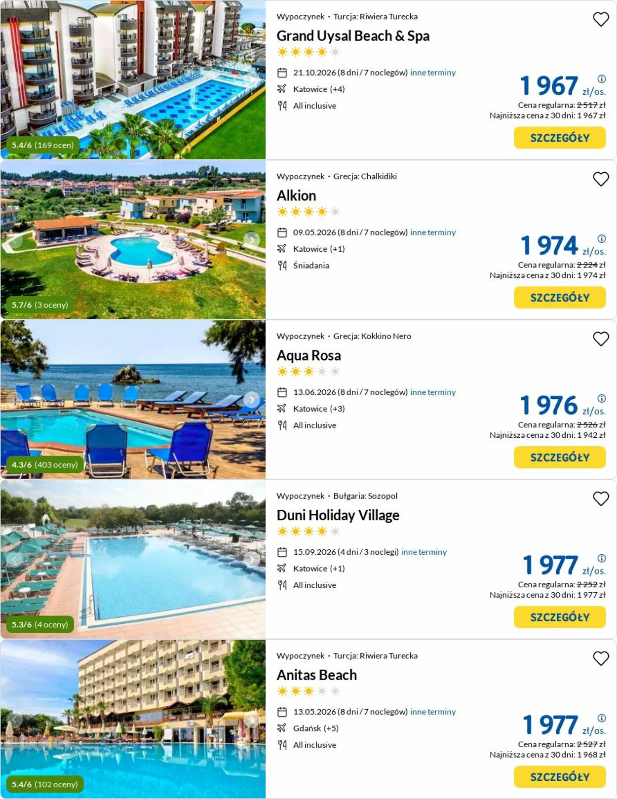 Gazetka Rainbow Tours 01.09.2025 - 10.09.2025