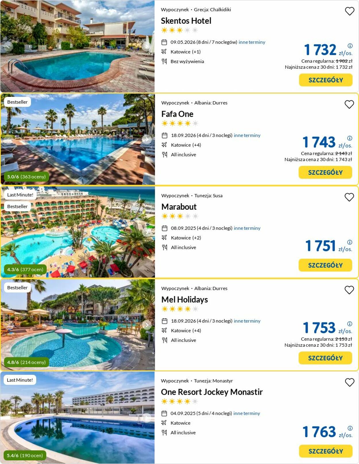 Gazetka Rainbow Tours 01.09.2025 - 10.09.2025