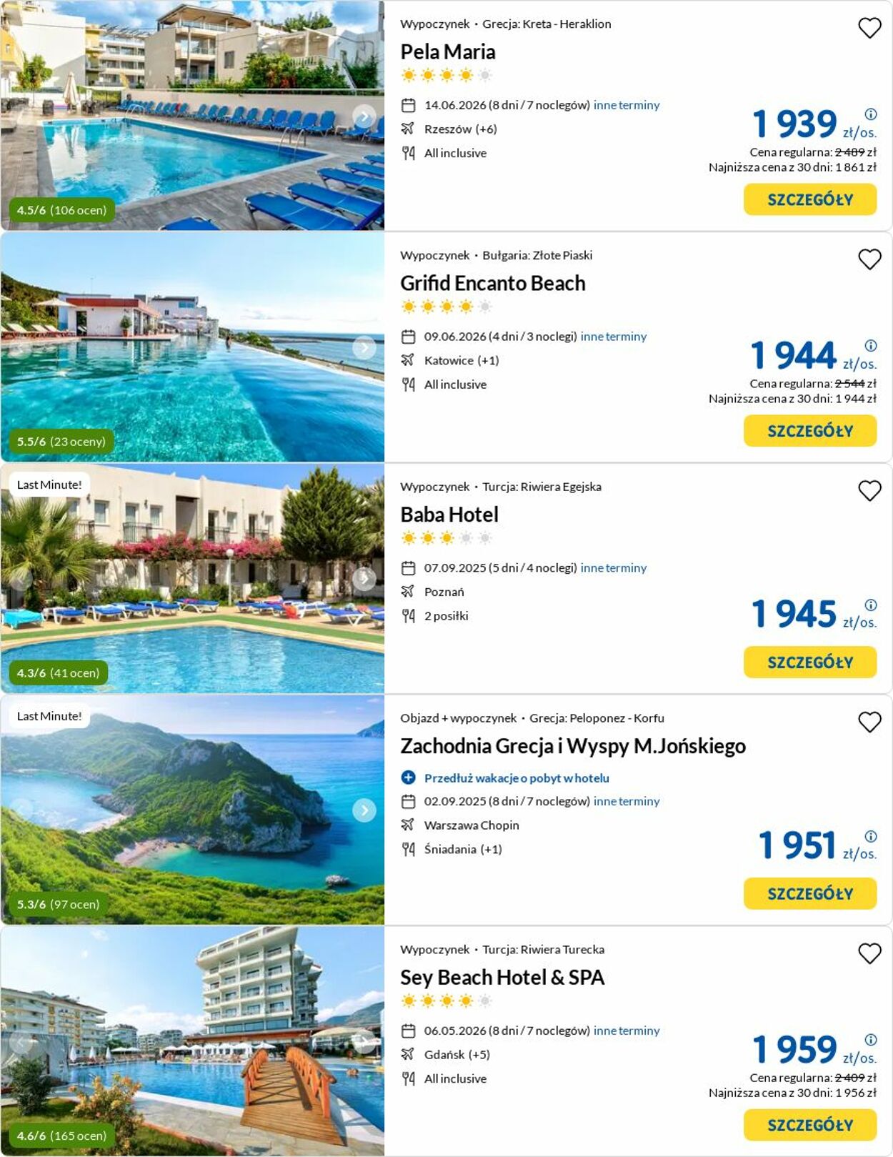 Gazetka Rainbow Tours 01.09.2025 - 10.09.2025